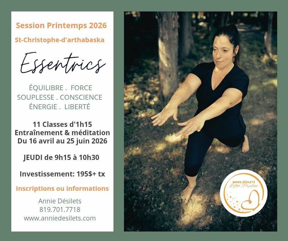 Annie_désilets Essentrics St-Christophe printemps 2026